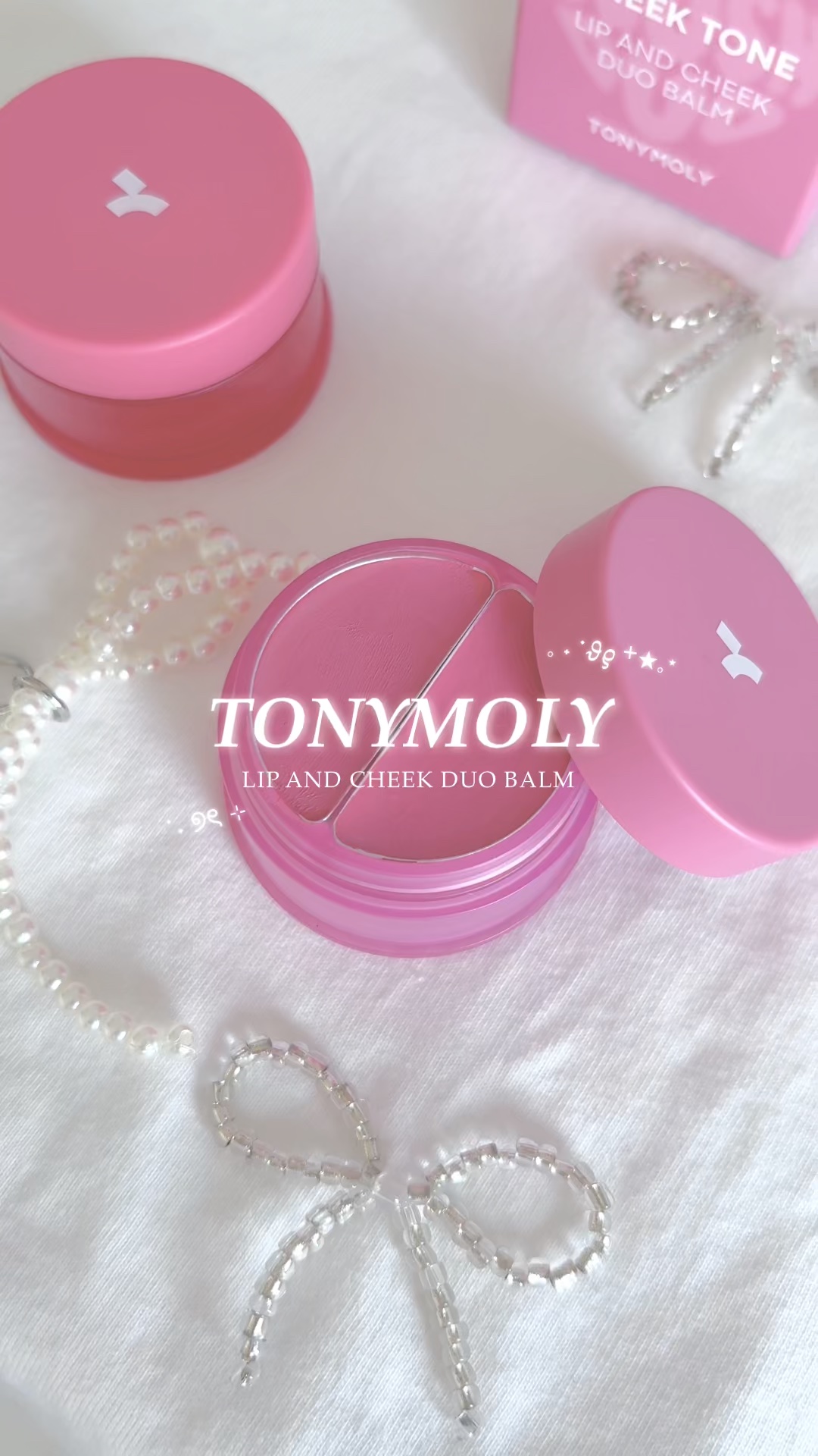 チークトーン リップ＆チーク デュオバーム/TONYMOLY/口紅の動画クチコミ4つ目