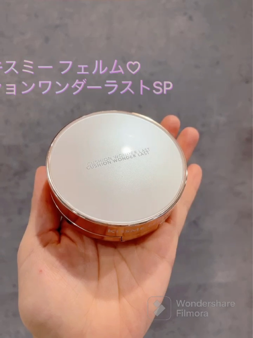 キスミー フェルム クッションワンダーラストＳＰ 02 ライト/キスミー フェルム/クッションファンデーションを使ったクチコミ（1枚目）