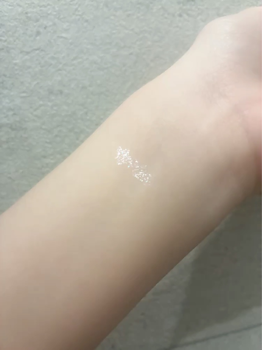 リキッド グリッター シャドウ/rom&nd/グリッターを使ったクチコミ（1枚目）