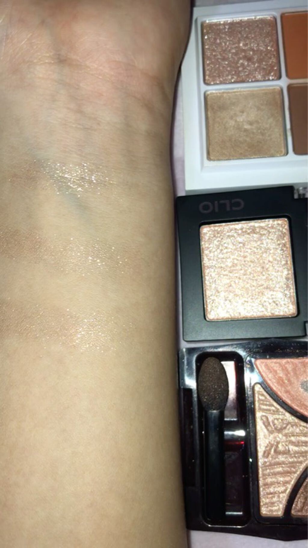 ジューシーピュアアイズ/キャンメイク/アイシャドウパレットを使ったクチコミ（3枚目）