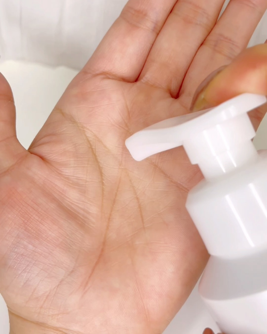 マイクロムース リフレッシャー/ALBLANC/泡洗顔を使ったクチコミ（2枚目）