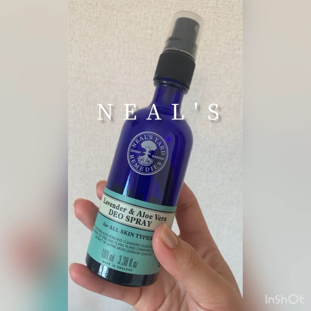 ラベンダー＆アロエベラ デオスプレー/ニールズヤード レメディーズ/その他の動画クチコミ1つ目