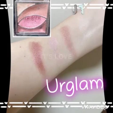 UR GLAM　VELVET EYE COLOR PALETTE/U R GLAM/アイシャドウパレットを使ったクチコミ（1枚目）