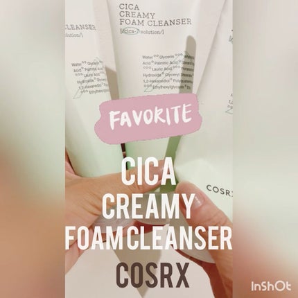 ピュアフィットシカ クリーミーフォームクレンザー /COSRX/洗顔フォームの人気ショート動画
