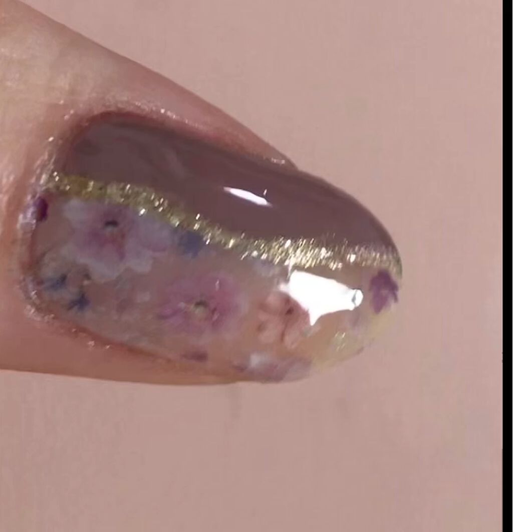 しずくネイルシール/キャンドゥ/ネイルシールを使ったクチコミ（3枚目）