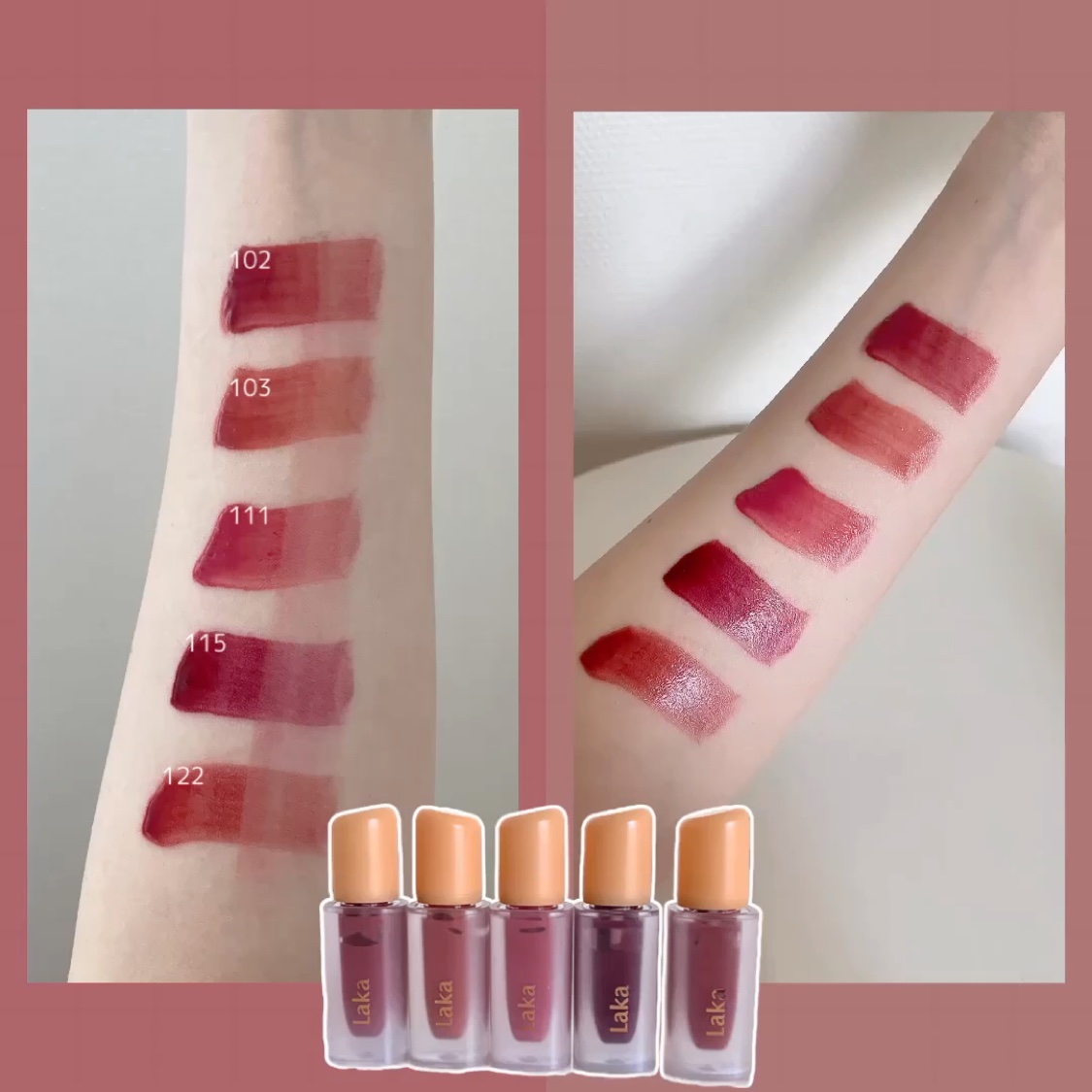 フルーティーグラムティント/Laka/リップティントを使ったクチコミ（3枚目）