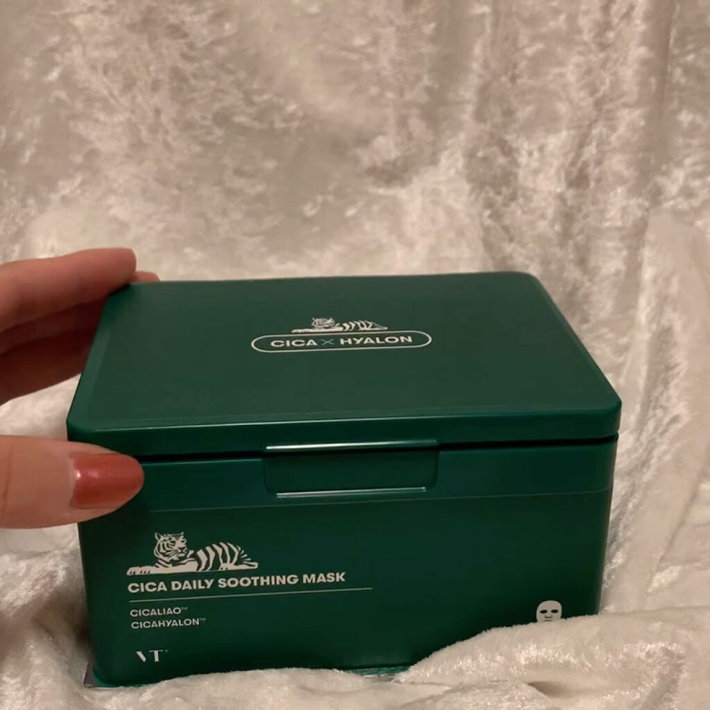 CICA デイリースージングマスク/VT/シートマスク・パックを使ったクチコミ（3枚目）