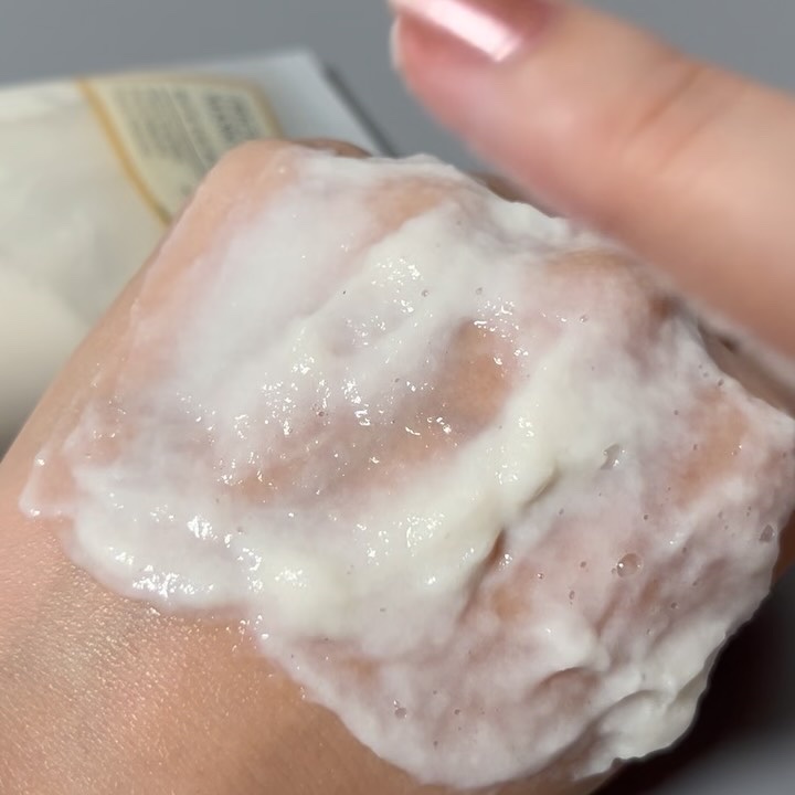 米PDRNマスククレンザー/FULLY/洗顔フォームを使ったクチコミ（3枚目）