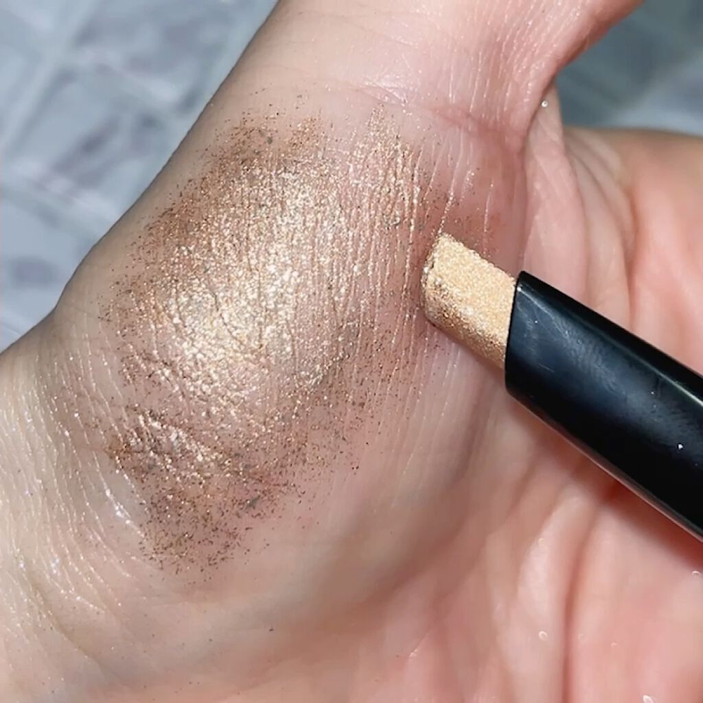 ドロップアイズスティックグリッツ/BLACK ROUGE/スティックアイシャドウを使ったクチコミ（3枚目）