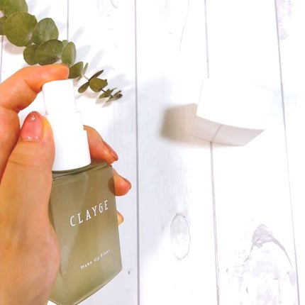 メイクアップフィクサー/CLAYGE/フィックスミストを使ったクチコミ(4枚目)