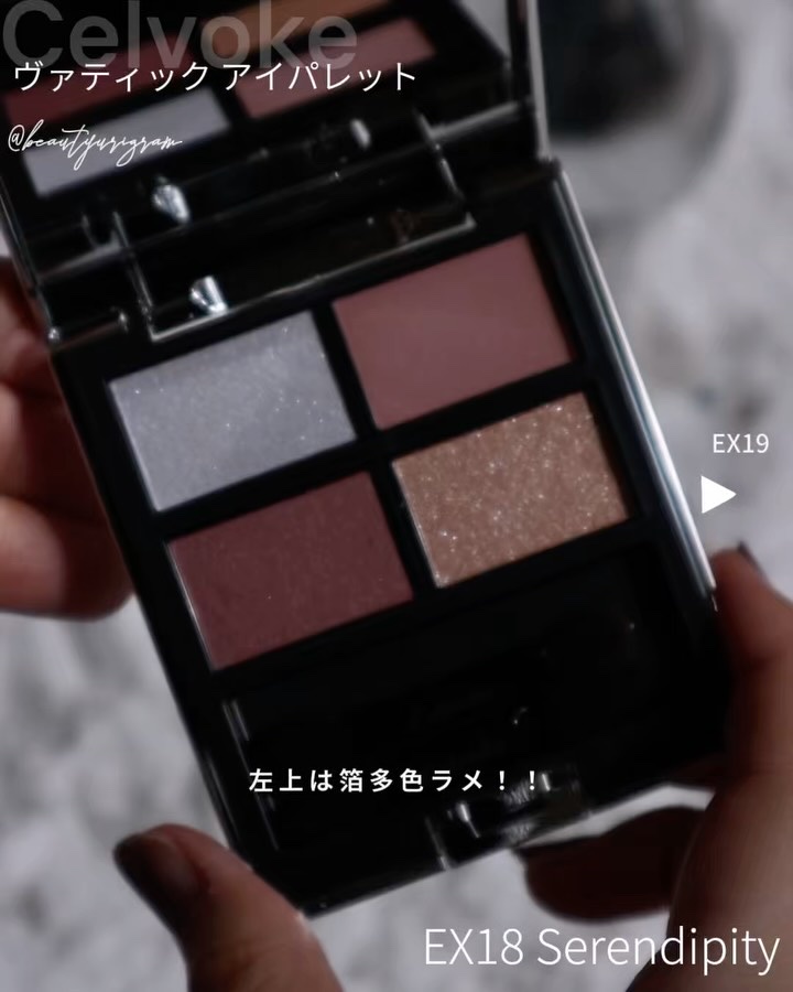 2025年冬新作アイシャドウパレット】セルヴォーク ヴァティック アイ