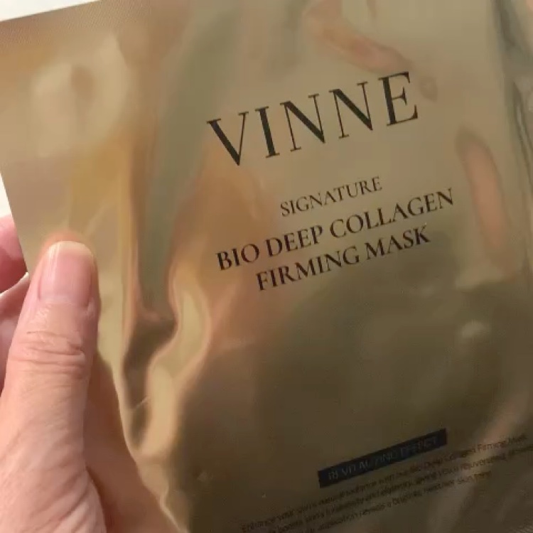 シグニチャーバイオディープコラーゲンファーミングマスク/VINNE /シートマスク・パックを使ったクチコミ（3枚目）