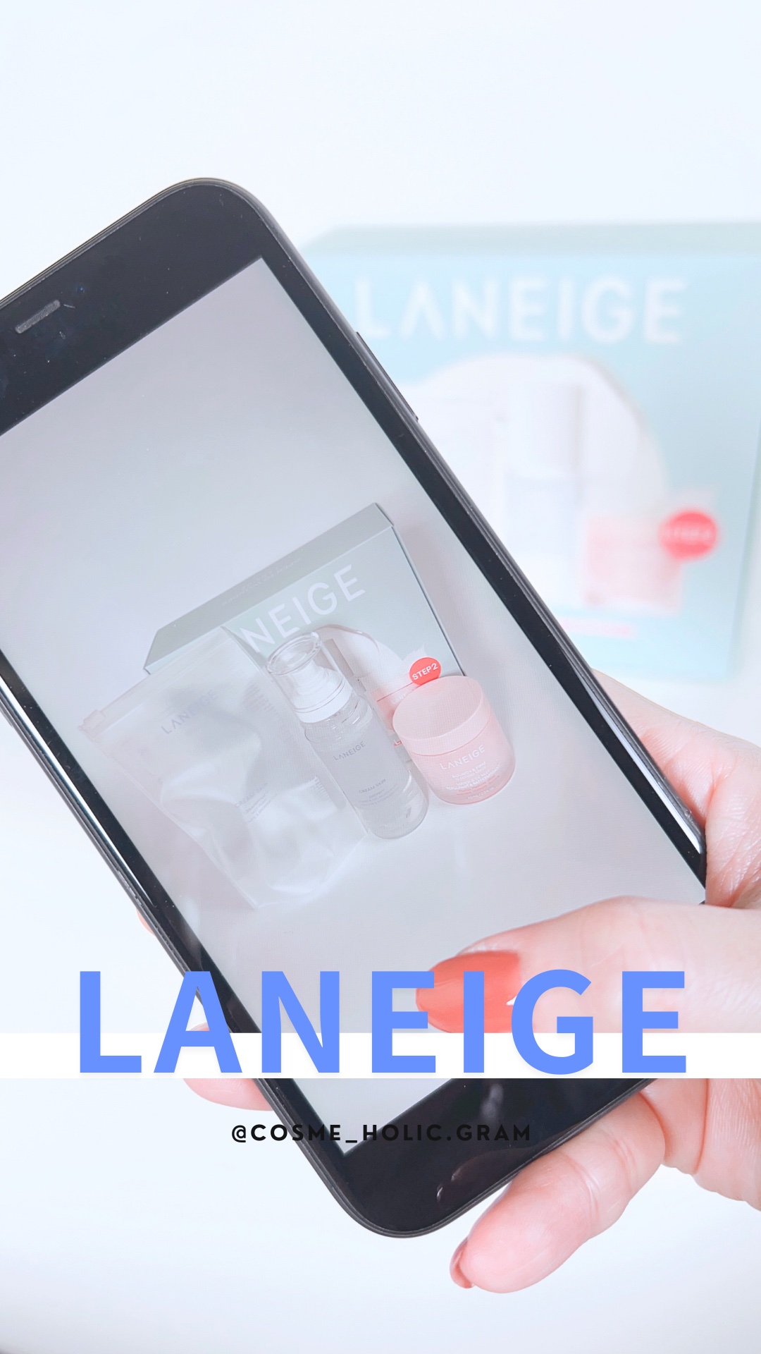 バウンシースリーピングマスク/LANEIGE/フェイスクリームの人気ショート動画