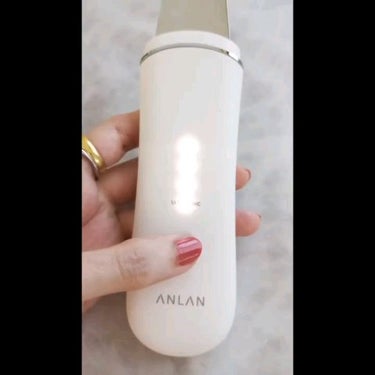 ウォーターピーリング超音波美顔器/ANLAN/美顔器・マッサージを使ったクチコミ（3枚目）