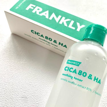 シカ80ヒアルロン酸トナー/Frankly/化粧水の動画クチコミ1つ目