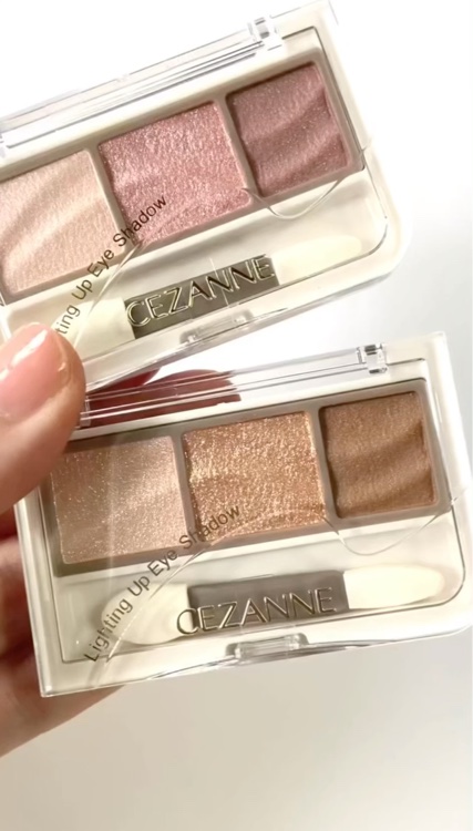 ライティングアップアイシャドウ/CEZANNE/アイシャドウを使ったクチコミ（1枚目）