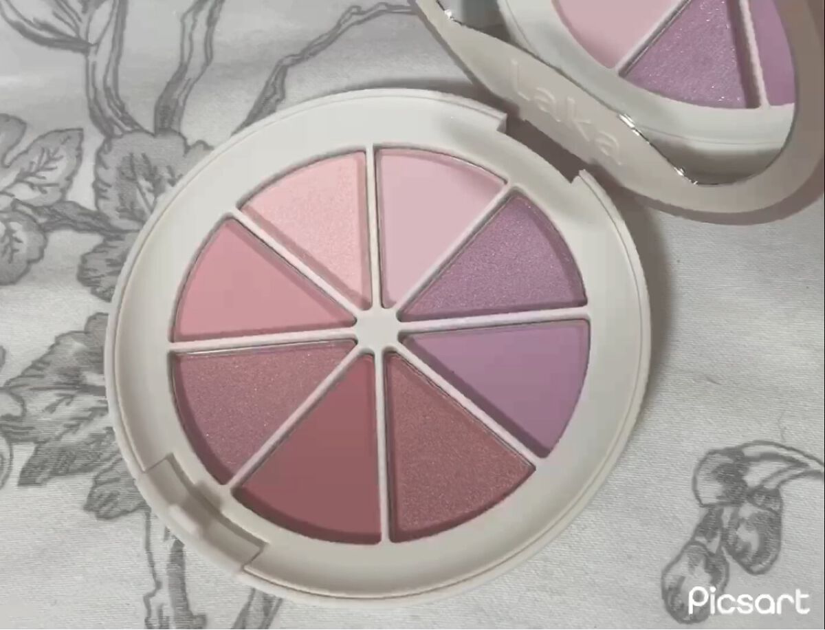 ミドルトーンアイシャドウコレクターパレット/Laka/アイシャドウパレットを使ったクチコミ（1枚目）