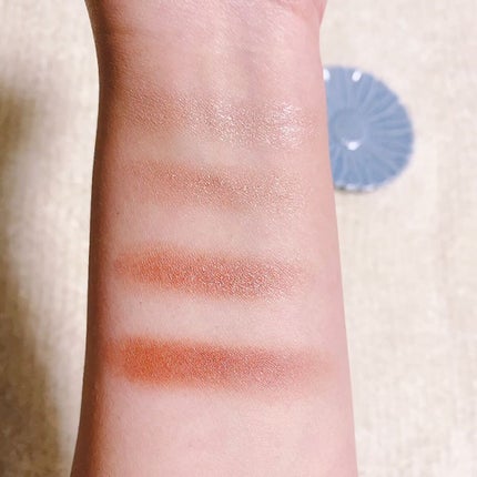 シルキースフレアイズ/キャンメイク/アイシャドウパレットを使ったクチコミ(5枚目)