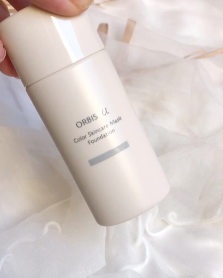 オルビスユー カラースキンケアマスク ファンデーション/オルビス/リキッドファンデーションの動画クチコミ3つ目