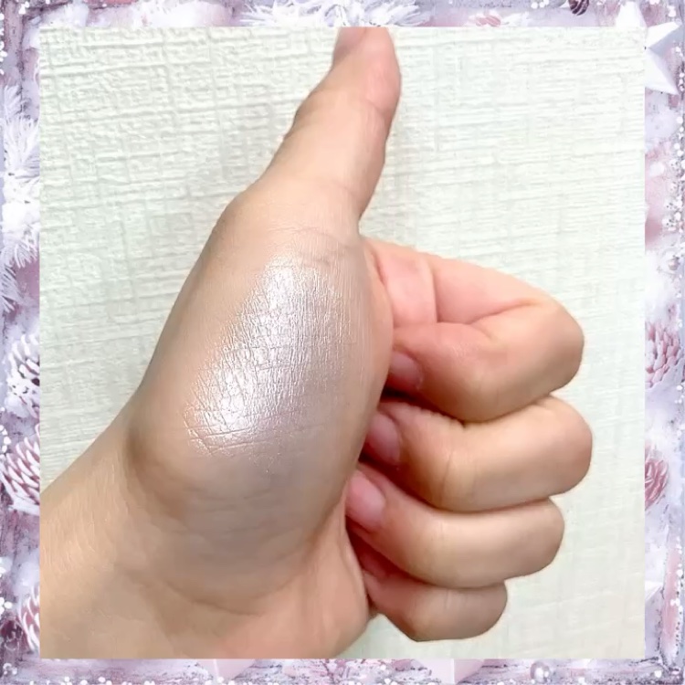 マーブルベイクドハイライター/Glint/パウダーハイライトを使ったクチコミ（2枚目）