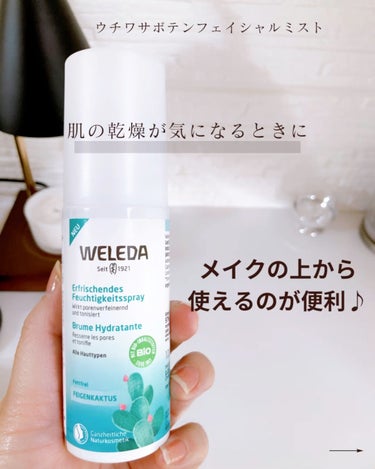 ウチワサボテン フェイシャルミスト/WELEDA/ミスト状化粧水の人気ショート動画