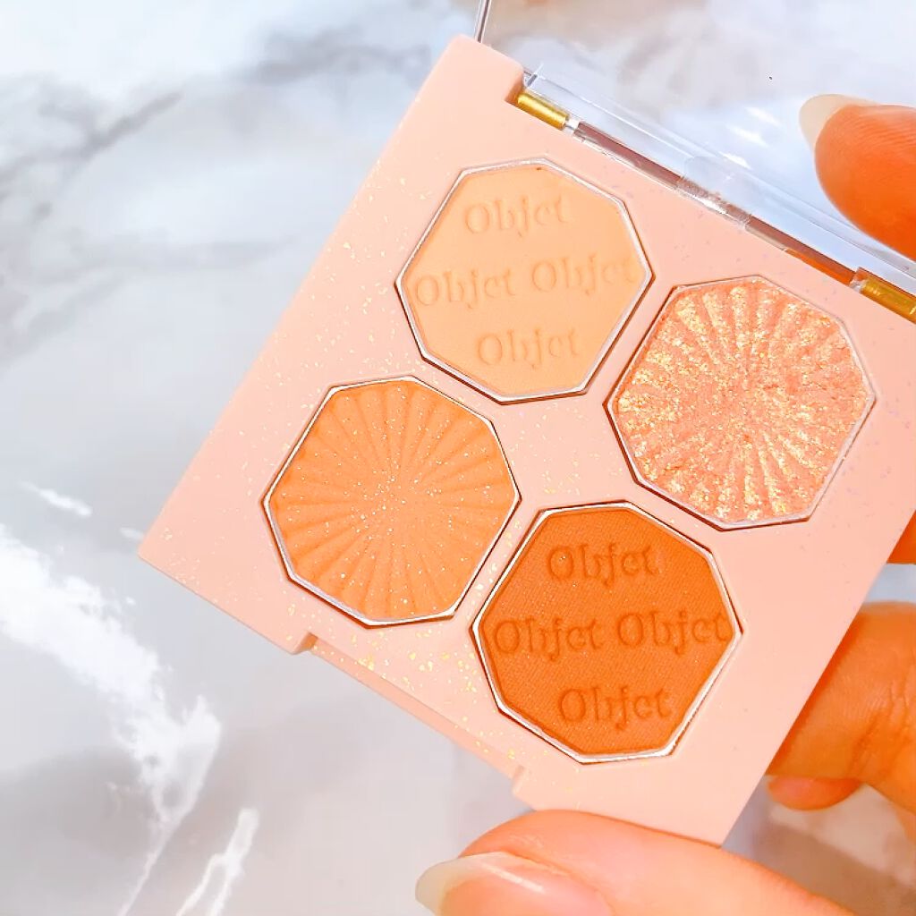 プレイカラーアイズ ミニオブジェ/ETUDE/アイシャドウパレットを使ったクチコミ（3枚目）