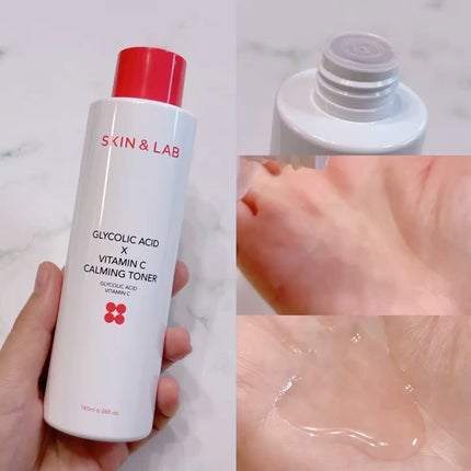 グリコール酸×ビタミンC カーミングゼリーセラム/SKIN&LAB/美容液を使ったクチコミ(3枚目)