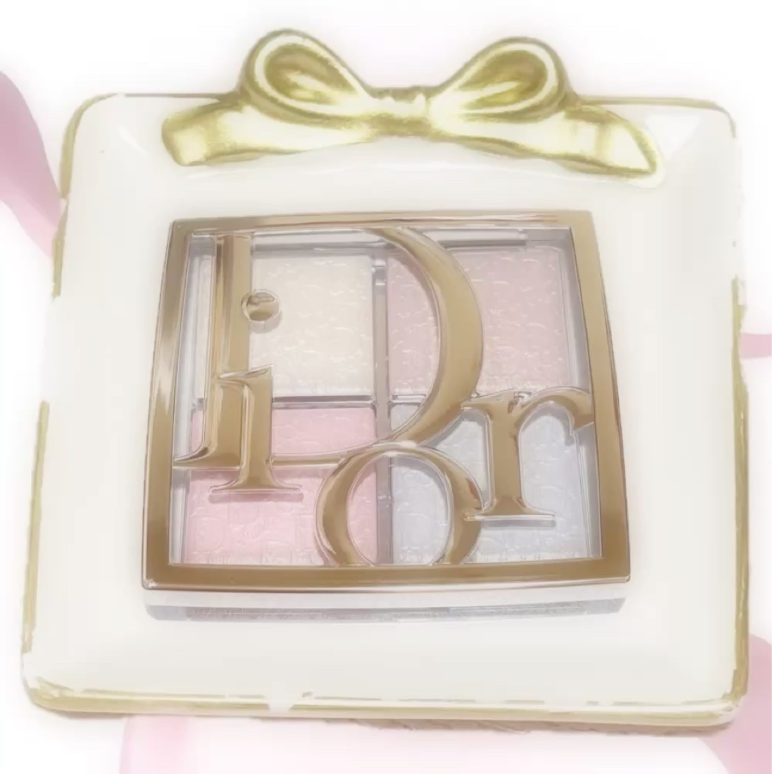 ディオール バックステージ フェイス グロウ パレット/Dior/ハイライトを使ったクチコミ（1枚目）