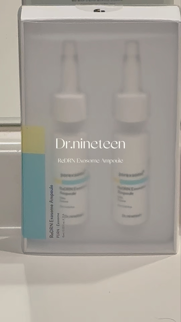 ReDRNエクソソームアンプル/Dr.nineteen/美容液を使ったクチコミ（1枚目）