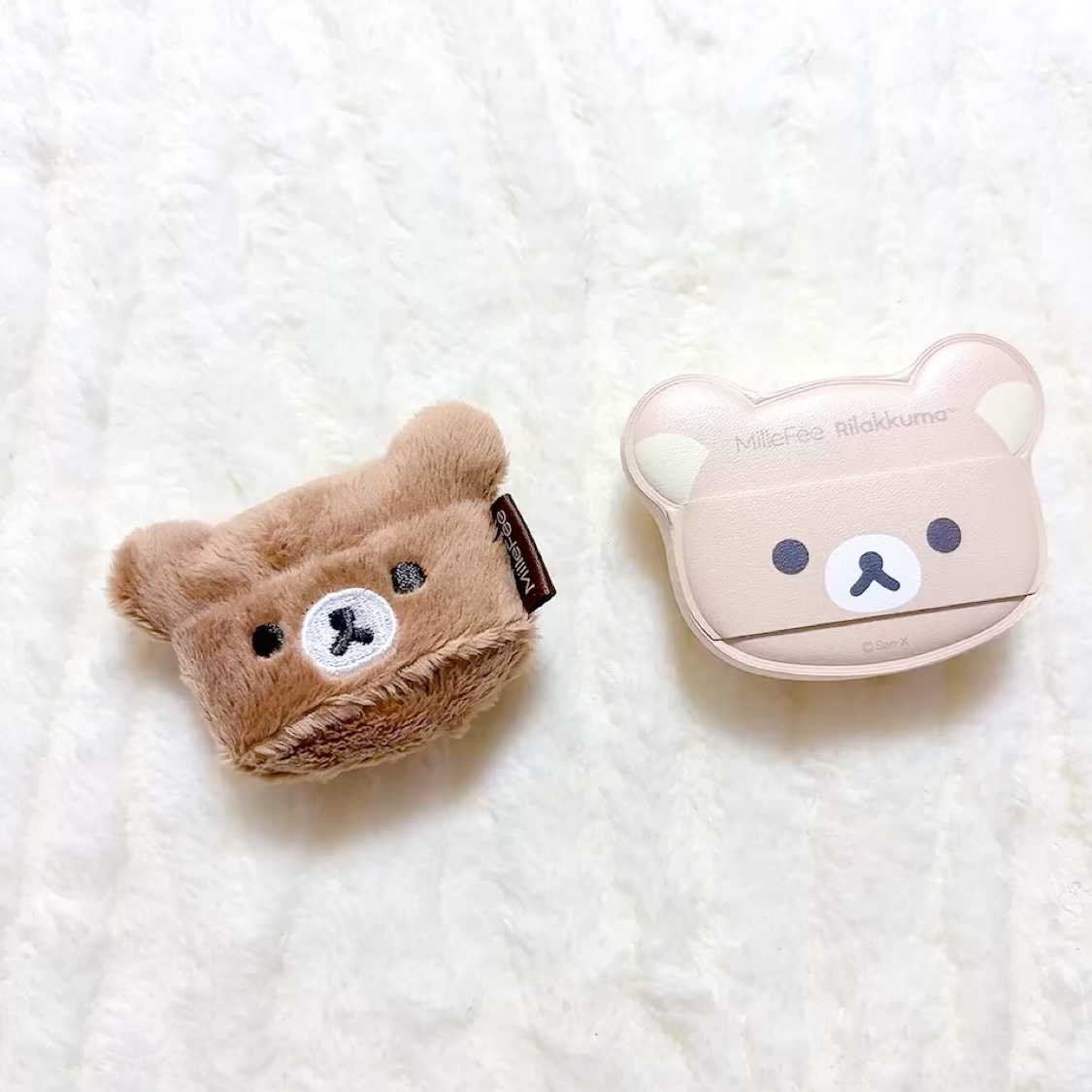 エアリーパウダーパフ チャイロイコグマ/MilleFée/パフ・スポンジの動画クチコミ4つ目