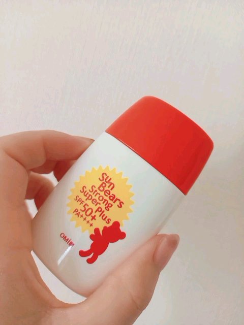 サンベアーズ ストロングスーパープラス N/メンターム/日焼け止めクリームを使ったクチコミ（1枚目）