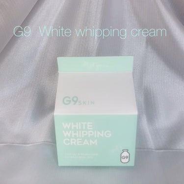 WHITE WHIPPING CREAM(ウユクリーム)/G9SKIN/化粧下地の動画クチコミ5つ目