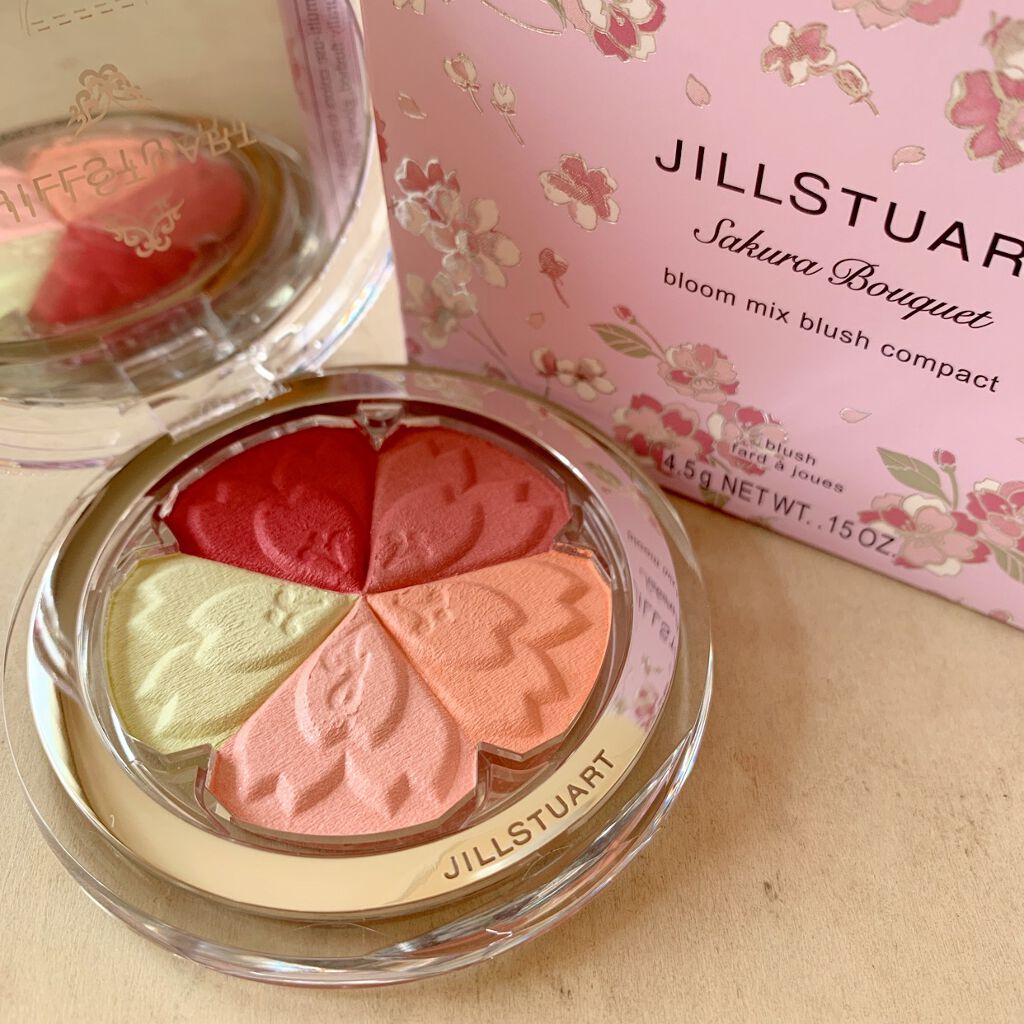 試してみた】サクラブーケ ブルーム ミックスブラッシュ コンパクト