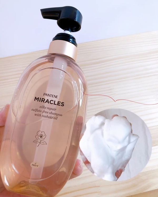ミラクルズ サルフェート無添加&ジェントルリペア ボンドリペア シャンプー/トリートメント/パンテーン/市販シャンプーを使ったクチコミ（2枚目）