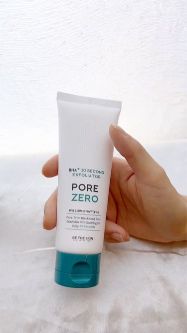 BHA+ PORE ZERO 30 SECOND EXFOLIATOR/be the skin/ピーリングを使ったクチコミ（2枚目）