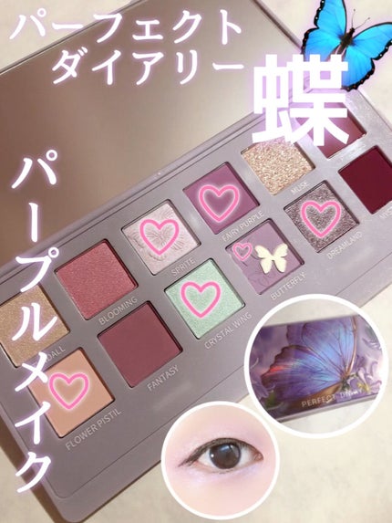 エクスプローラ12色 動物アイシャドウパレット バタフライ エクスプローラ12色 動物アイシャドウパレット バタフライ