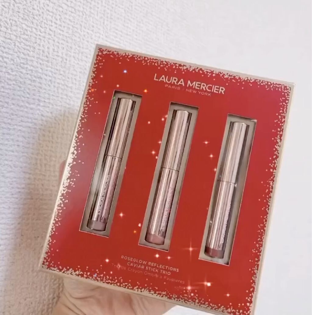 ローズグロウ リフレクションズ キャビアスティック トリオ/ローラ メルシエ/スティックアイシャドウの動画クチコミ2つ目