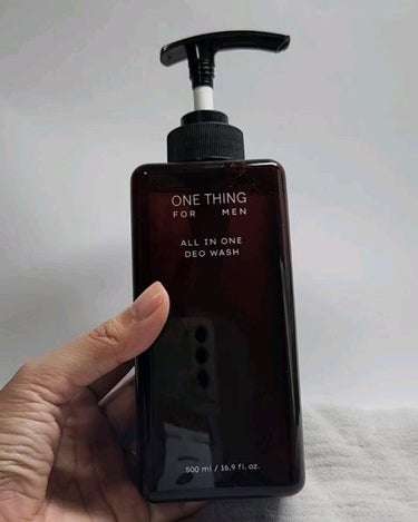 FOR MEN オールインワン デオウォッシュ/ONE THING/ボディソープを使ったクチコミ（3枚目）