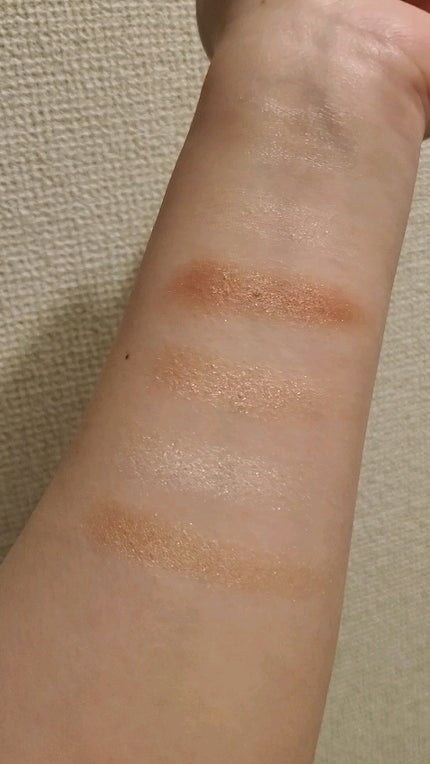 THREE シマリング グロー デュオ/THREE/クリームハイライトを使ったクチコミ(4枚目)