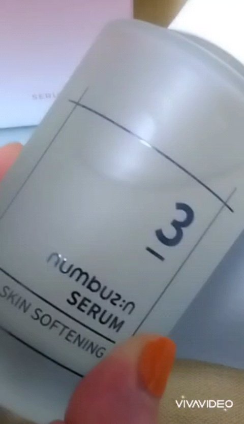 3番 すべすべキメケアセラム/numbuzin/美容液を使ったクチコミ（1枚目）