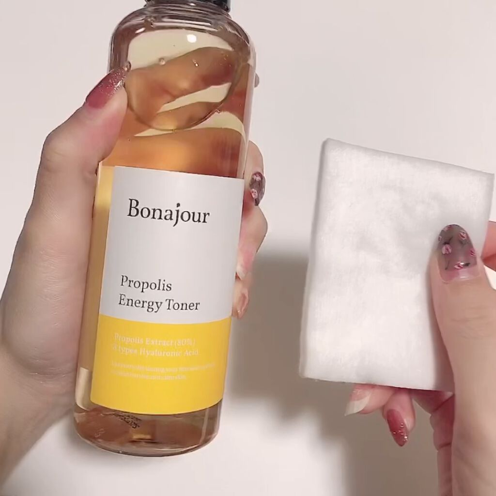 プロポリスエナジートナー/Bonajour/化粧水の動画クチコミ3つ目
