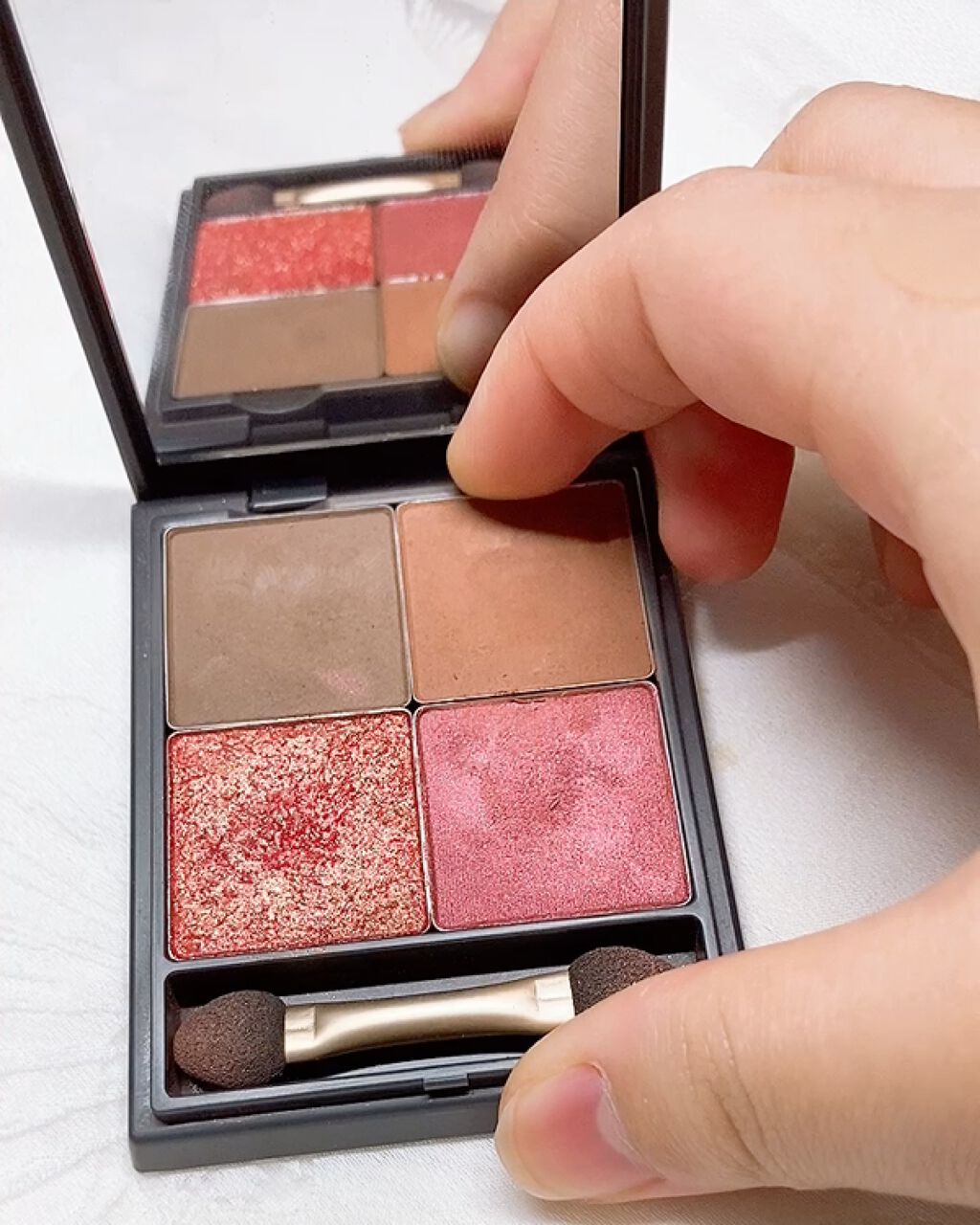 マイアイシャドウ シマー　N/innisfree/単色アイシャドウを使ったクチコミ（3枚目）