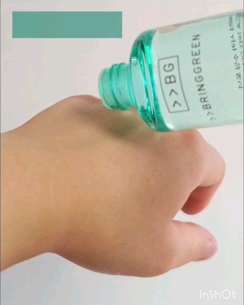 ティーツリーＣトナー/BRING GREEN/化粧水の動画クチコミ5つ目