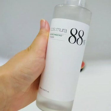 オソンチョ 88％ トナー/cos:mura/化粧水を使ったクチコミ（3枚目）