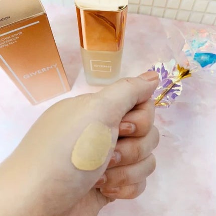 密着カバーファンデーション/GIVERNY/リキッドファンデーションを使ったクチコミ(2枚目)