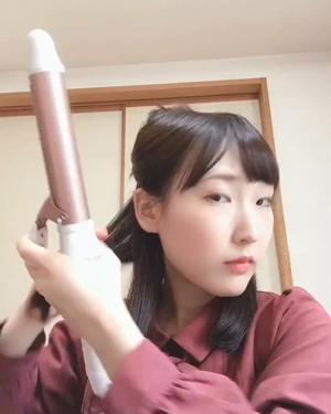 nao on LIPS 「ロブヘアにしてからバルーン巻きにはまっているのでやり方を紹介し..」（2枚目）