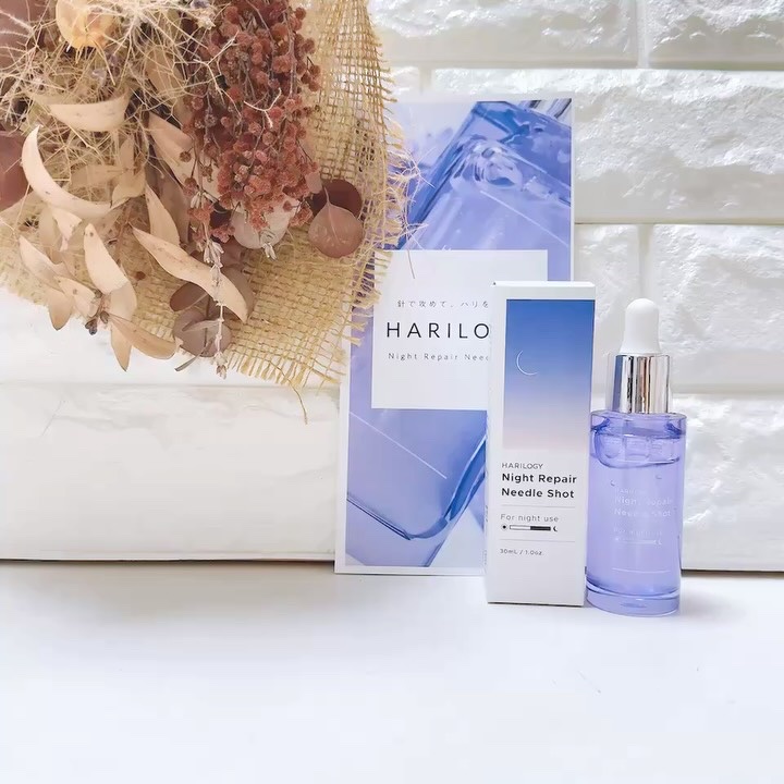 ナイトリペアニードルショット/HARILOGY/美容液を使ったクチコミ（3枚目）