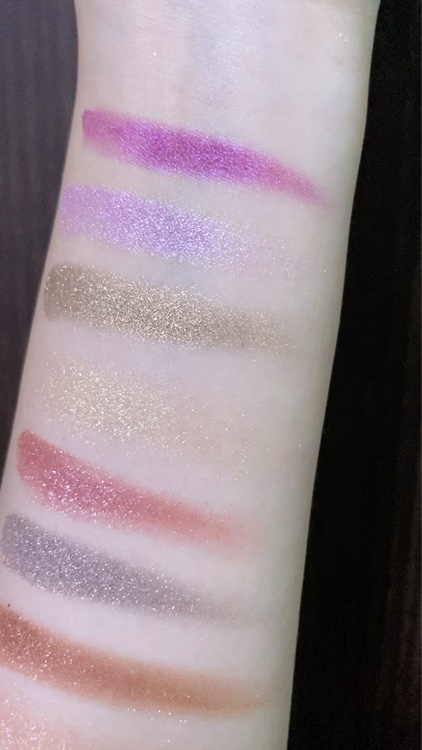 ダンシング ディメンションズ アイシャドウパレット/RMK/アイシャドウパレットを使ったクチコミ（3枚目）