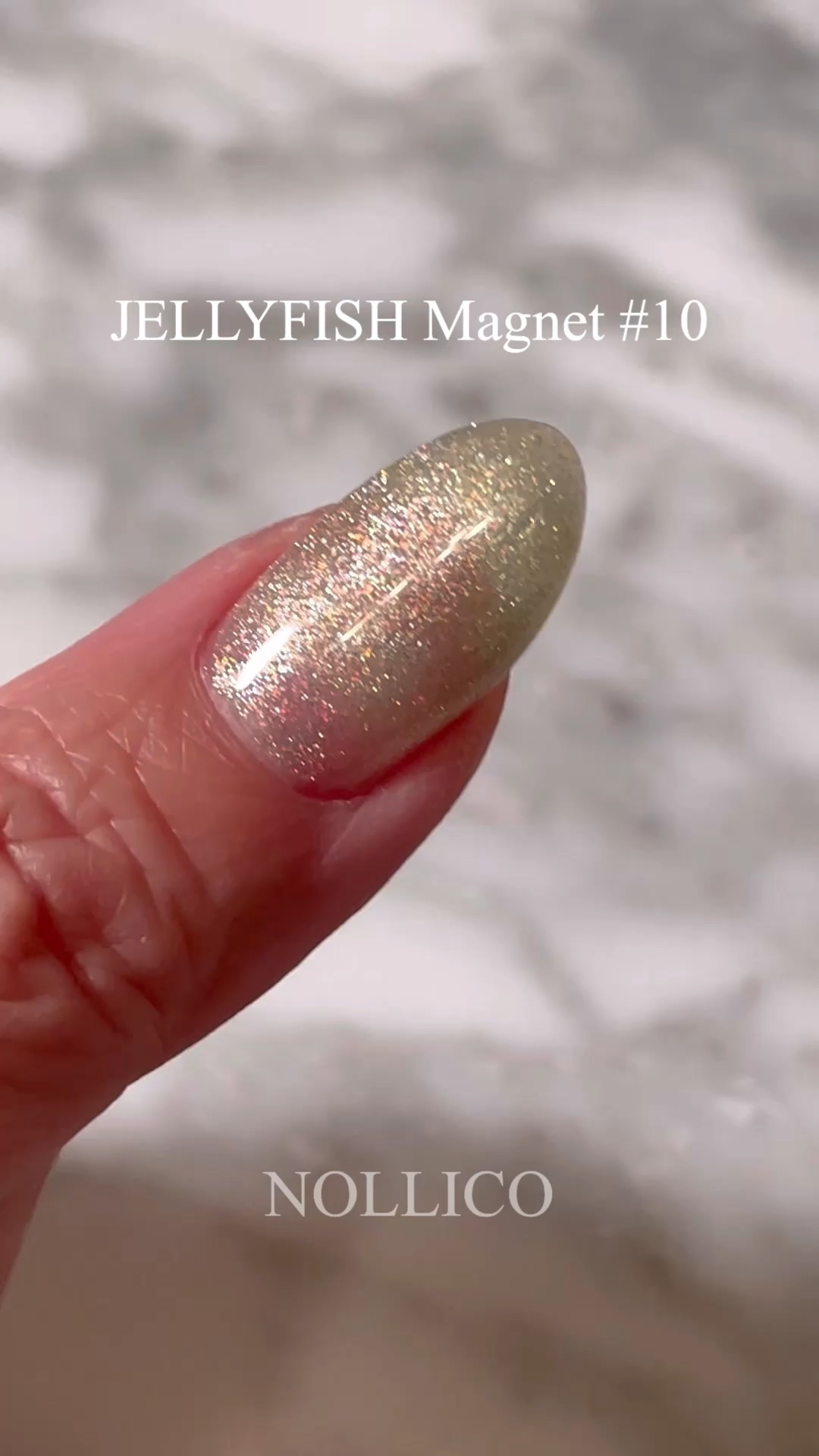 ジェリーフィッシュマグネットジェル/ネイル工房/ジェルネイルを使ったクチコミ（1枚目）