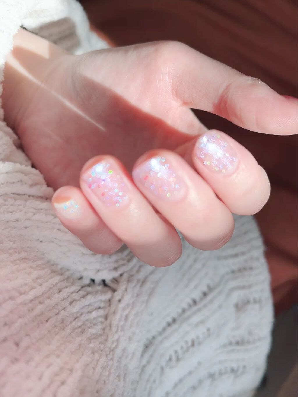 ジェルネイル（ライト対応）/セリア/ジェルネイルを使ったクチコミ（2枚目）